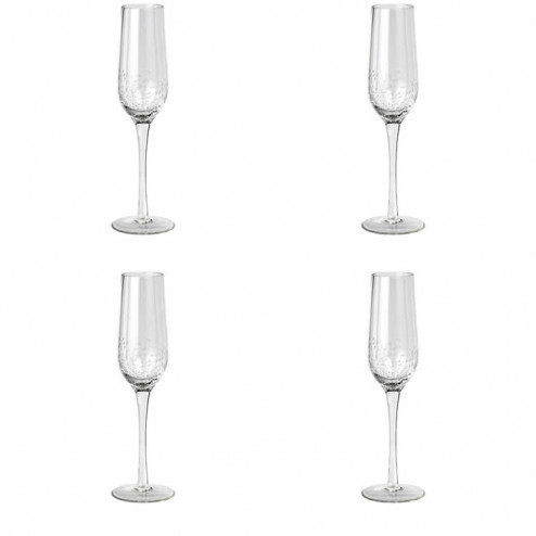 Broste Bubble champagneglas (4 stuks), 20cl