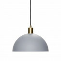 Hübsch Interior grijze metalen hanglamp 'Form', Ø30cm